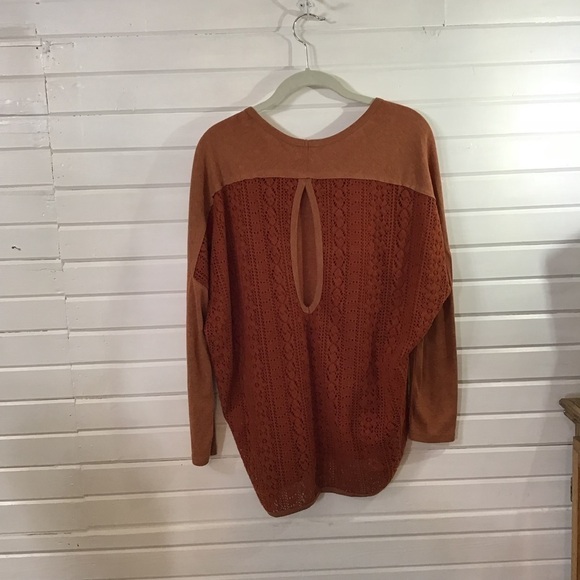 A’reve Pull On Long Sleeve Top Lace Back - Picture 4 of 8